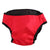 Washable Female Pet Dog Cat Nappy Diaper Physiological Pants Panties Underwear Red - XL