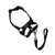 Black Dog Training Head Collar Halter Stop Pulling Training Tool Harness Strap Leader - L