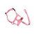 Pink Dog Training Head Collar Halter Stop Pulling Training Tool Harness Strap Leader - M
