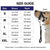Pink Dog Training Head Collar Halter Stop Pulling Training Tool Harness Strap Leader - M