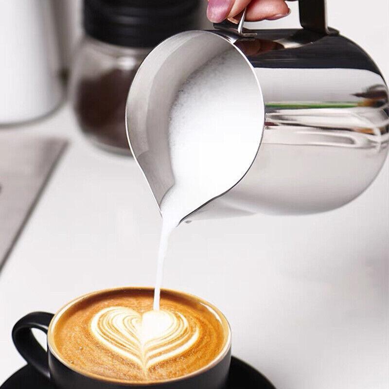 150-1000Ml Stainless Steel Milk Coffee Jug Latte Espresso Frothing Scale Pitcher - 350ML