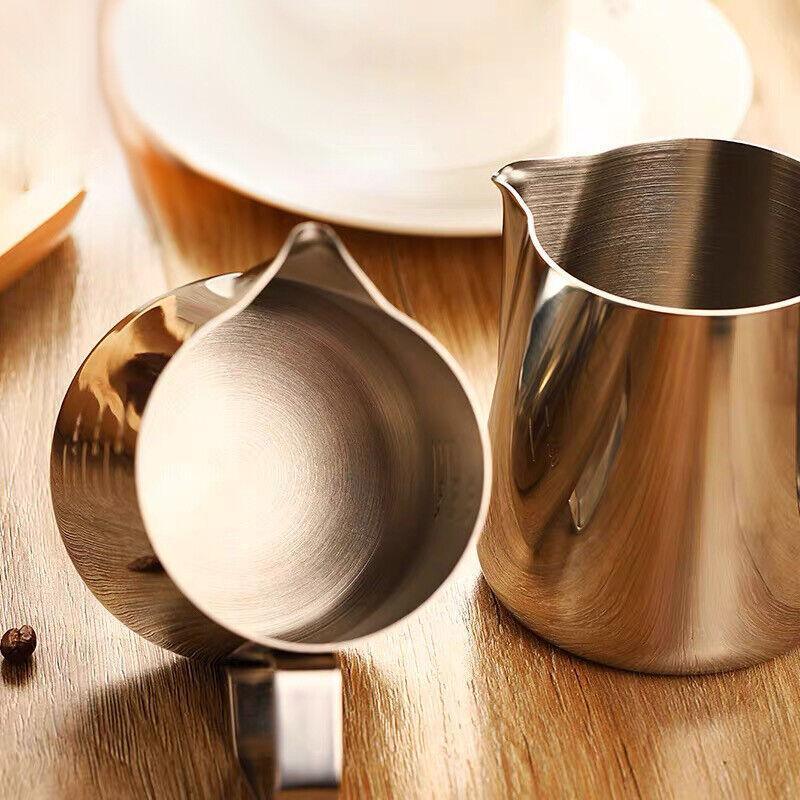 150-1000Ml Stainless Steel Milk Coffee Jug Latte Espresso Frothing Scale Pitcher - 600ML
