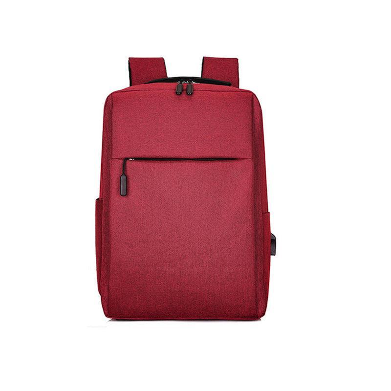 Waterproof Laptop Backpack Bag for Men Women School Travel Business Use - Black 1 Zipper