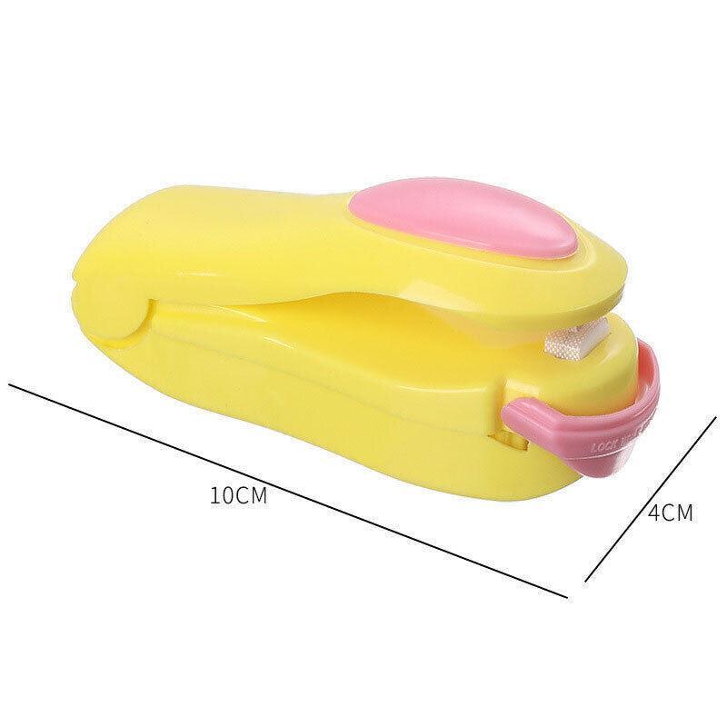 Handheld Mini Heat Sealer Poly Bag Sealing Machine Food Portable Plastic Small - Purple