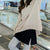 Fashion Hack Mini Skirt Shirt Extenders Adjustable Layering Fake Top Lower-Sweep - White