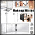 3Way Makeup Mirror for Hair Cutting Styling Hanging Beauty Tool Adjustable