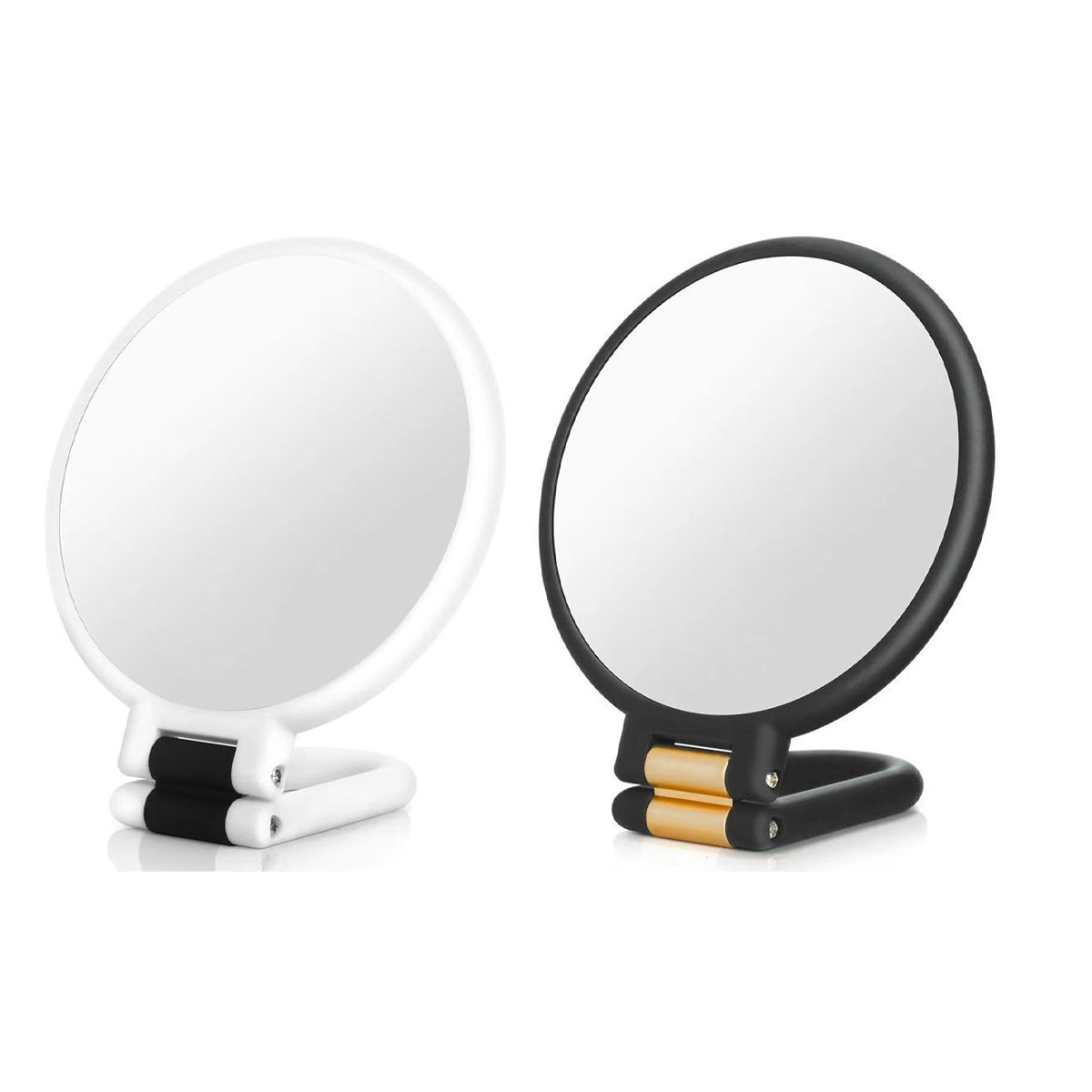 Makeup Mirror Handheld Magnifying Mirror 30X Portable Mirror Compact Travel Tool - White