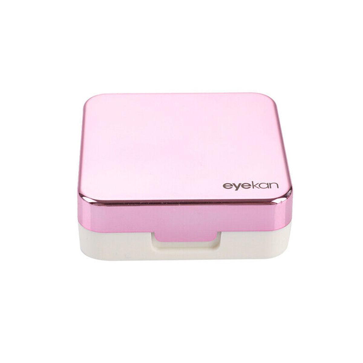 Contact Lens Tweezers Stick Inserted Remover Tool Kit Tip Storage Case Box Sets - Rose Gold
