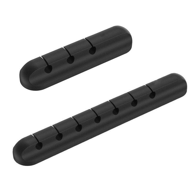 Value Pack Usb Charge Cable Holder Desk Cable Clips Organizer Cord Management - 7 Clips