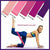 Exercise Resistance Bands Loop Power Strength Training Fitness Yoga Pilates Gym - Set of 5 PCS