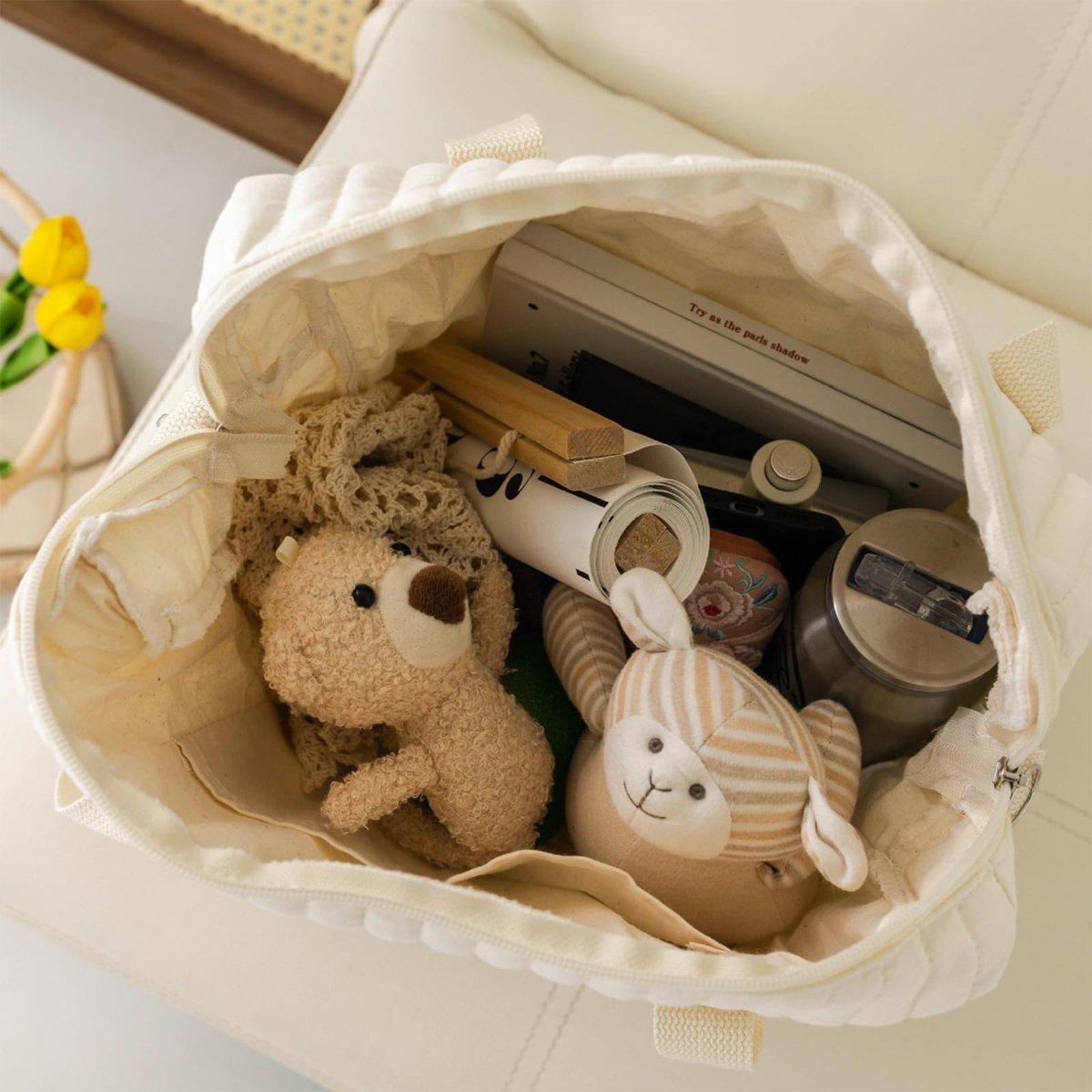 Backpack Nappy Diaper Bag with Stroller Straps Hanging Organiser for Travel and Daily Use