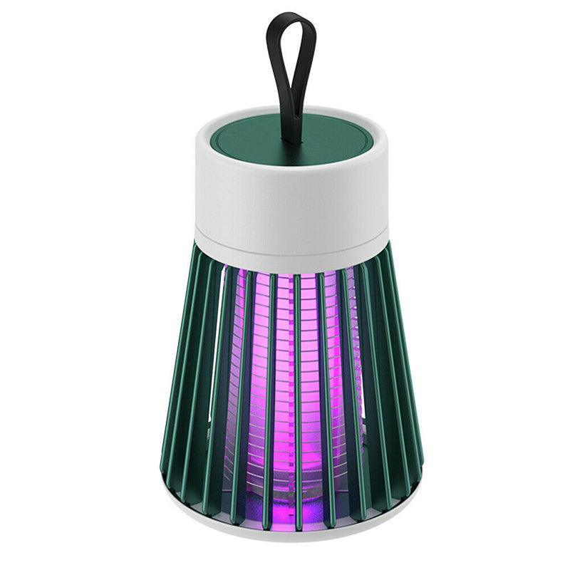Electric Mosquito Killer Lamp Insect Catcher Fly Bug Zapper Trap Led Uv Mozzie - Green (Recharge)