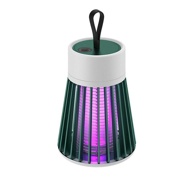 Electric Mosquito Killer Lamp Insect Catcher Fly Bug Zapper Trap Led Uv Mozzie - Grey (Recharge)