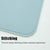 Leather Mouse Pad 30x25.5cm Waterproof Gaming Desk Mat Anti Slip Rubber Mousepad - Grey