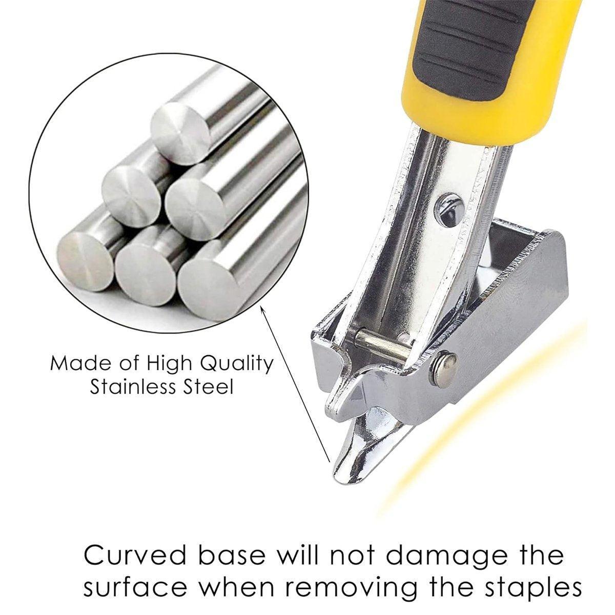 Easy Nail Puller Ergonomic Design for Quick Nail Removal Efficient Hand Tool - Yellow