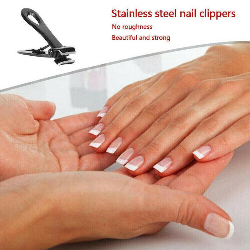 Heavy Duty Wide Mouth Nail Clippers for Thick Toenails Stainless Steel Cutter Tool