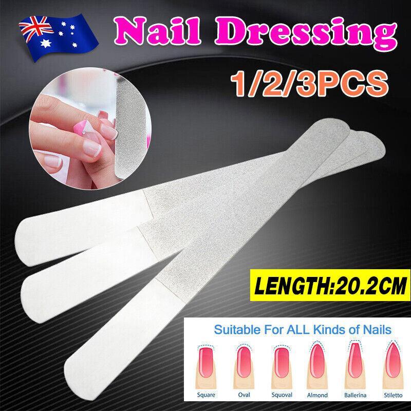 Diamond Nail File for Hand Foot Care Manicure Podiatry Tool 20.2cm - 5PCS
