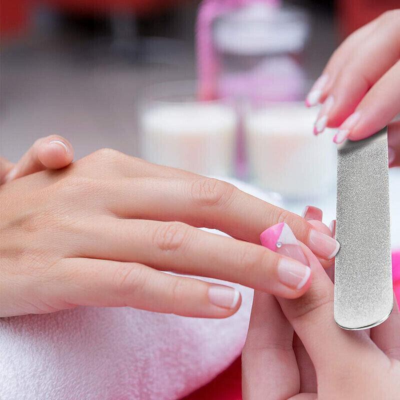 Diamond Nail File for Hand Foot Care Manicure Podiatry Tool 20.2cm - 5PCS