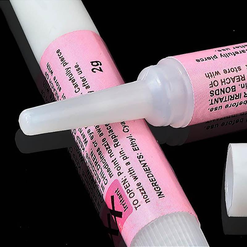 Nail Glue Adhesive 2g for Fake Nails Tips Acrylic Nail Art Strong Bond 2 to 50PCS - 50PCS