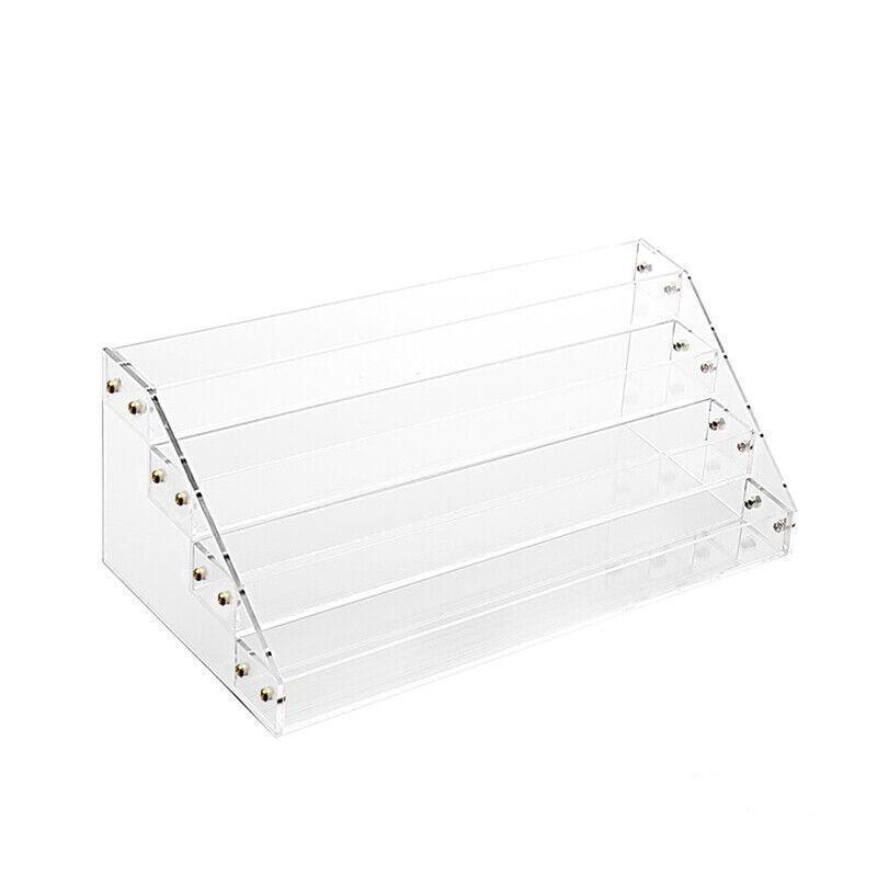 Nail Polish Storage Rack with 4 to 6 Tiers Acrylic Display Stand for Makeup and Lipstick - 5Tiers