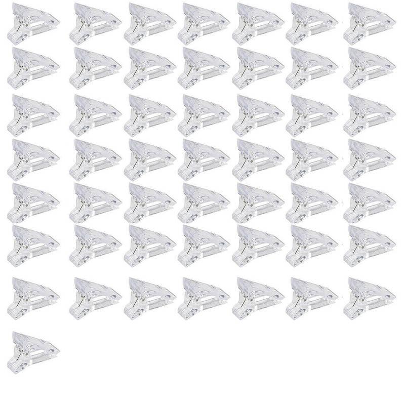 5-50Pcs Nail Tips Clip Clamps For Poly Gel Quick Building Extension Builder Tool - 5PCS