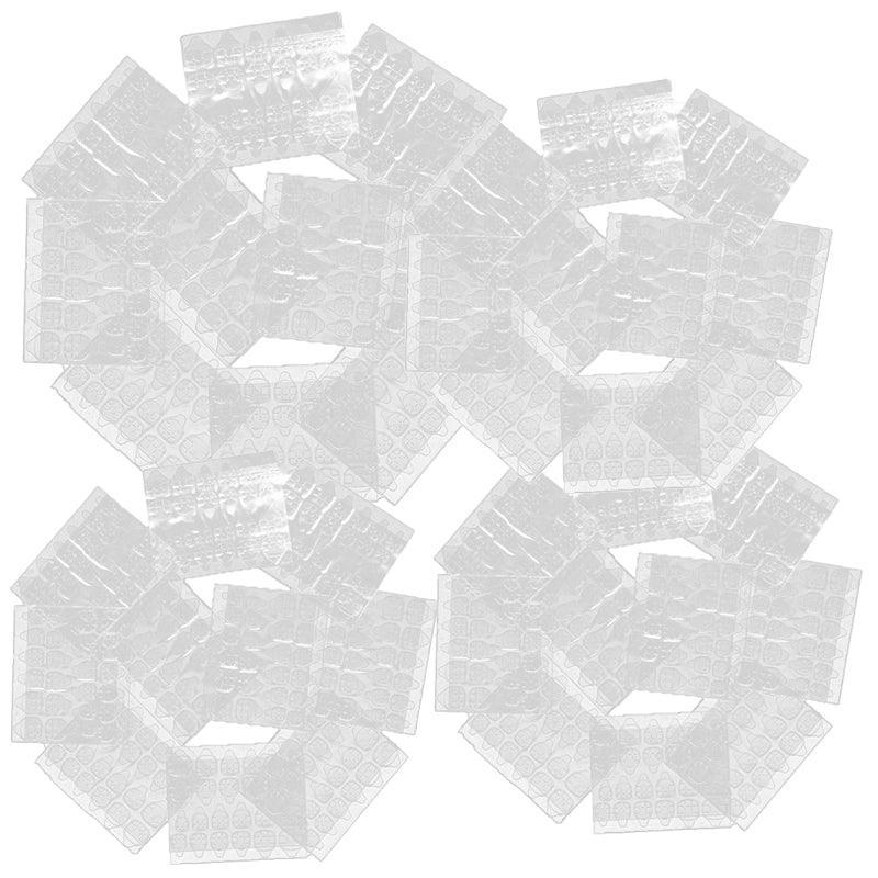 24-2400PCS Double Sided Adhesive Press On Nail Stickers Clear Tape Glue Tabs - 50PCS (1200xNail Stickers)