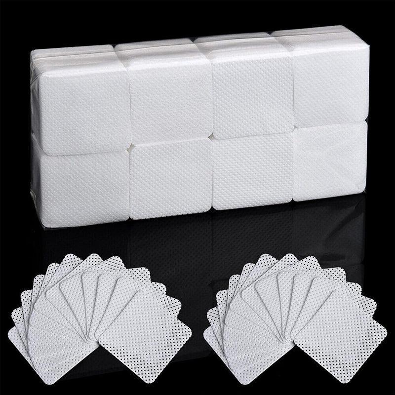 1000Pcs Lint-Free Nail Wipes Cotton Pads for Polish Removal & Manicure - 200PCS
