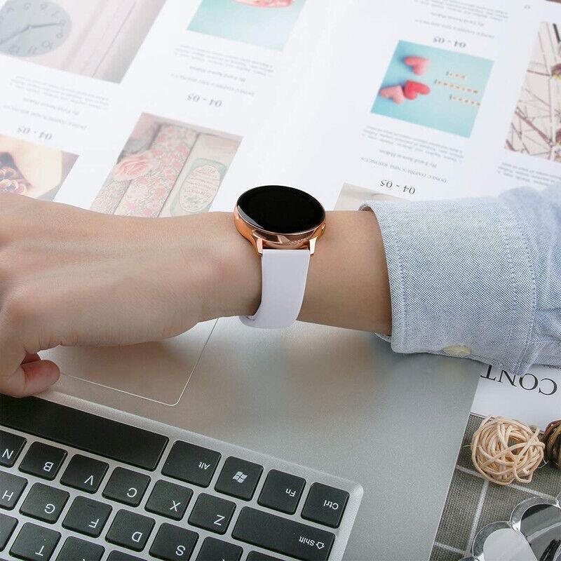 Small Size For Fitbit Versa / Versa Lite Versa2 Replacement Band Silicone Strap Wristband - Black