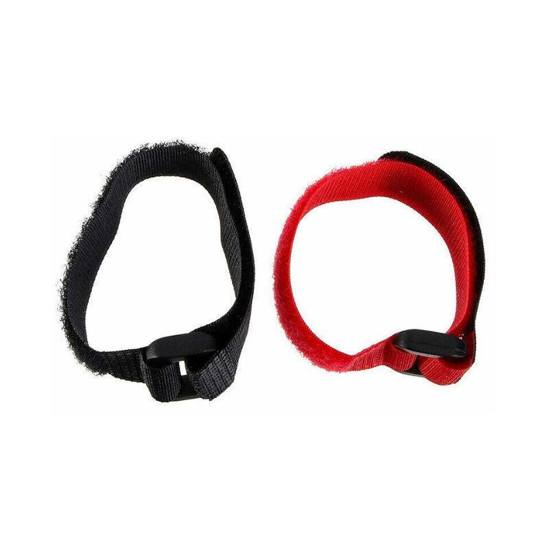10pcs Rooster Anti Crow Collar Adjustable Nylon Neck Belt Poultry Sound Control - Black