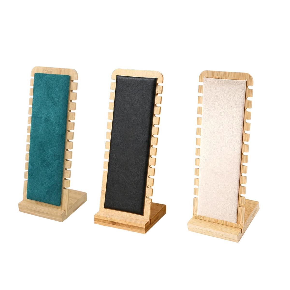 Jewellery Display Rack Necklace Hanging Stand Organiser Holder for Accessories - Green