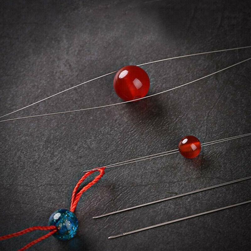 10Pc Big Eye Beading Needles for Jewelry & Bracelet DIY