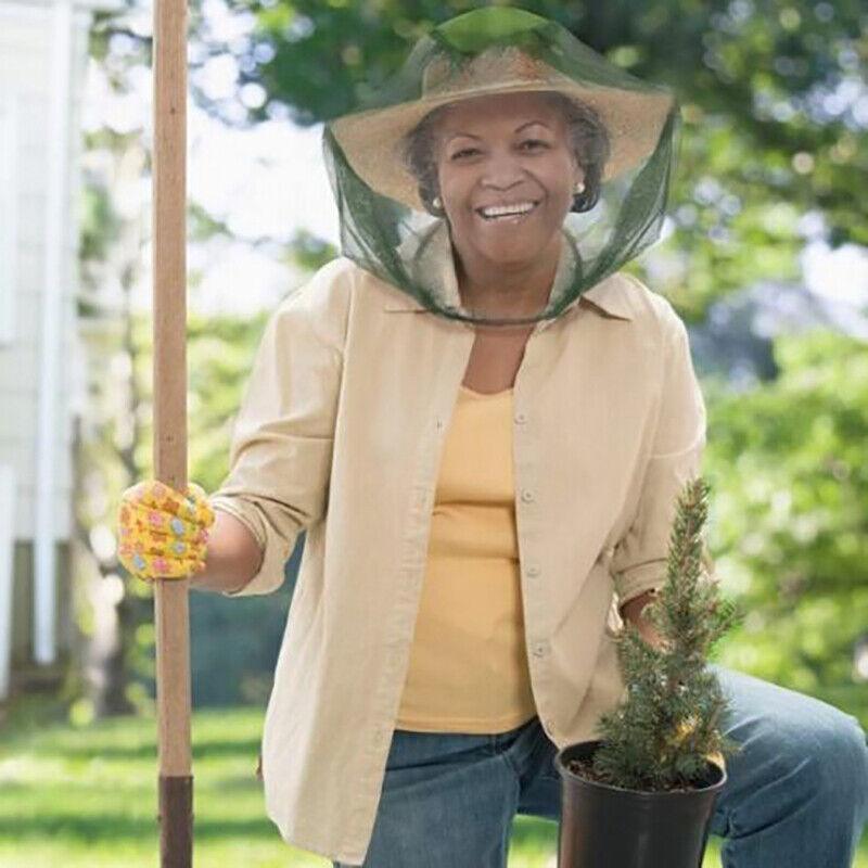 Outdoor Mosquito Head Net Fly Insect Bug Protector for Camping Hiking Fishing