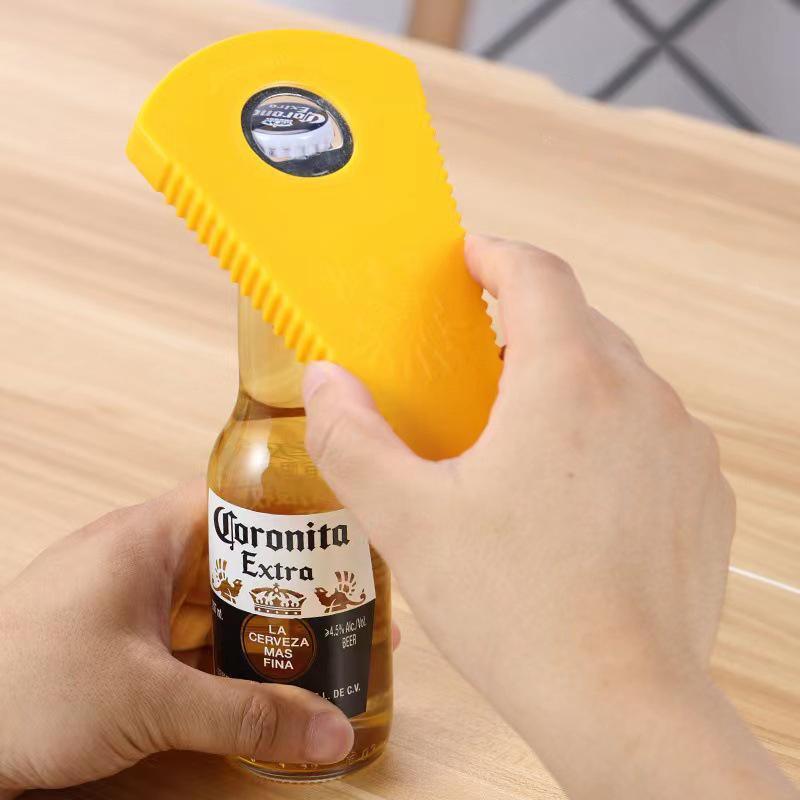 Multipurpose Jar Bottle Can Opener with Non Slip Grip for Kitchen Use