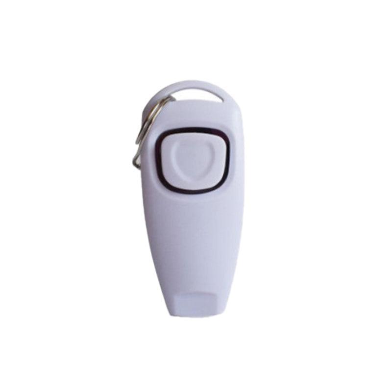 Dog Whistle and Clicker Set for Training Stop Barking Obedience Tool Combo - Orange