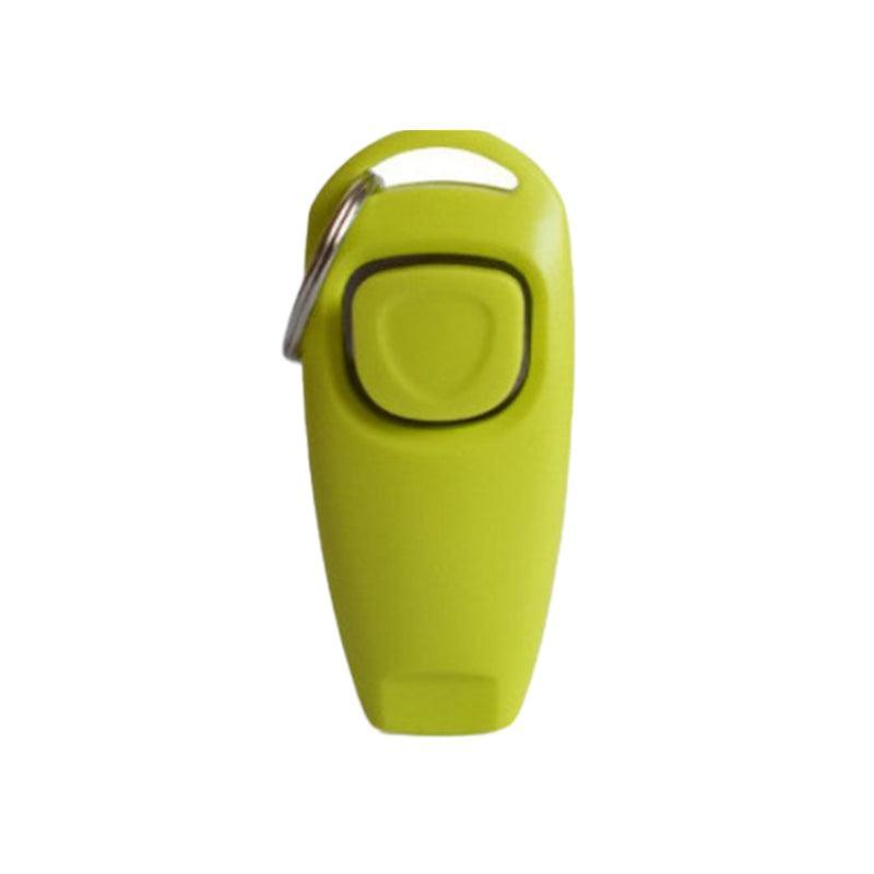 Dog Whistle and Clicker Set for Training Stop Barking Obedience Tool Combo - Orange