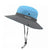 Women Wide Brim Ponytail Hat Sun Protect Visor Summer Beach Cap Anti Uv Floppy - Orange