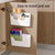 2PCS Wall Mounted Storage Rack Kitchen Bathroom Cabinet Door Sundries Holder
