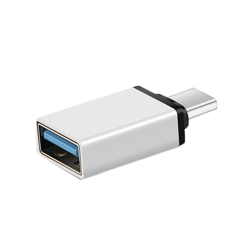 USB Type-C to USB 3.0 Adapter OTG Converter for Phone Tablet Laptop - Black