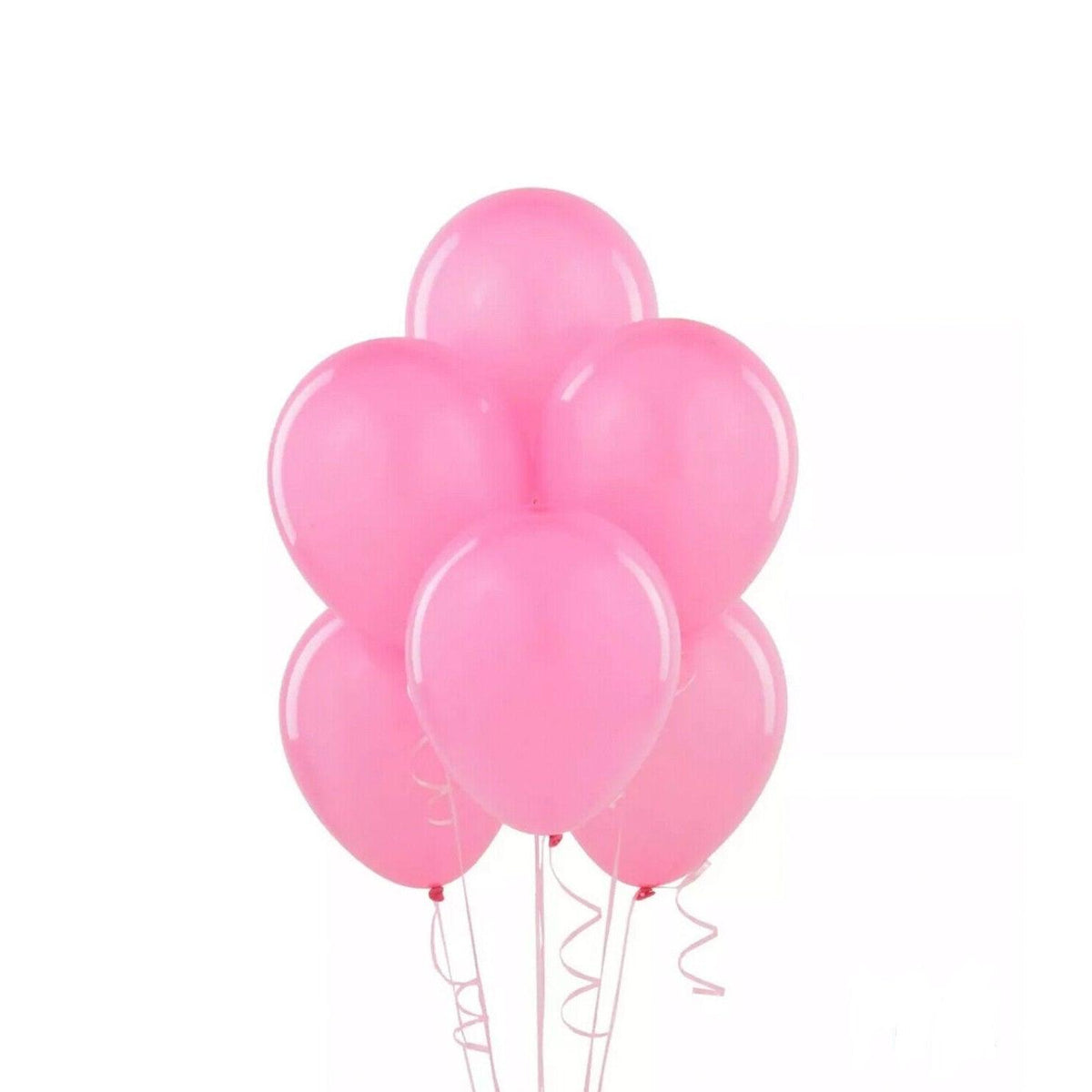 100PCS 10 Inch Latex Balloons Party Decorations Birthday Wedding Balloon Solid Colour - Red