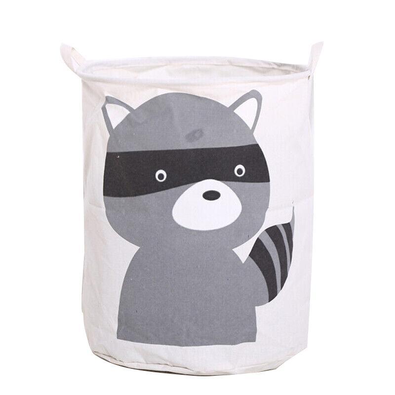 Collapsible Laundry Hamper Basket Storage Clothes Bag Washing Bin Toy Organiser - 07