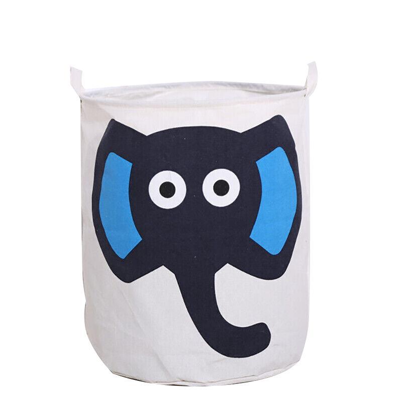 Collapsible Laundry Hamper Basket Storage Clothes Bag Washing Bin Toy Organiser - 07