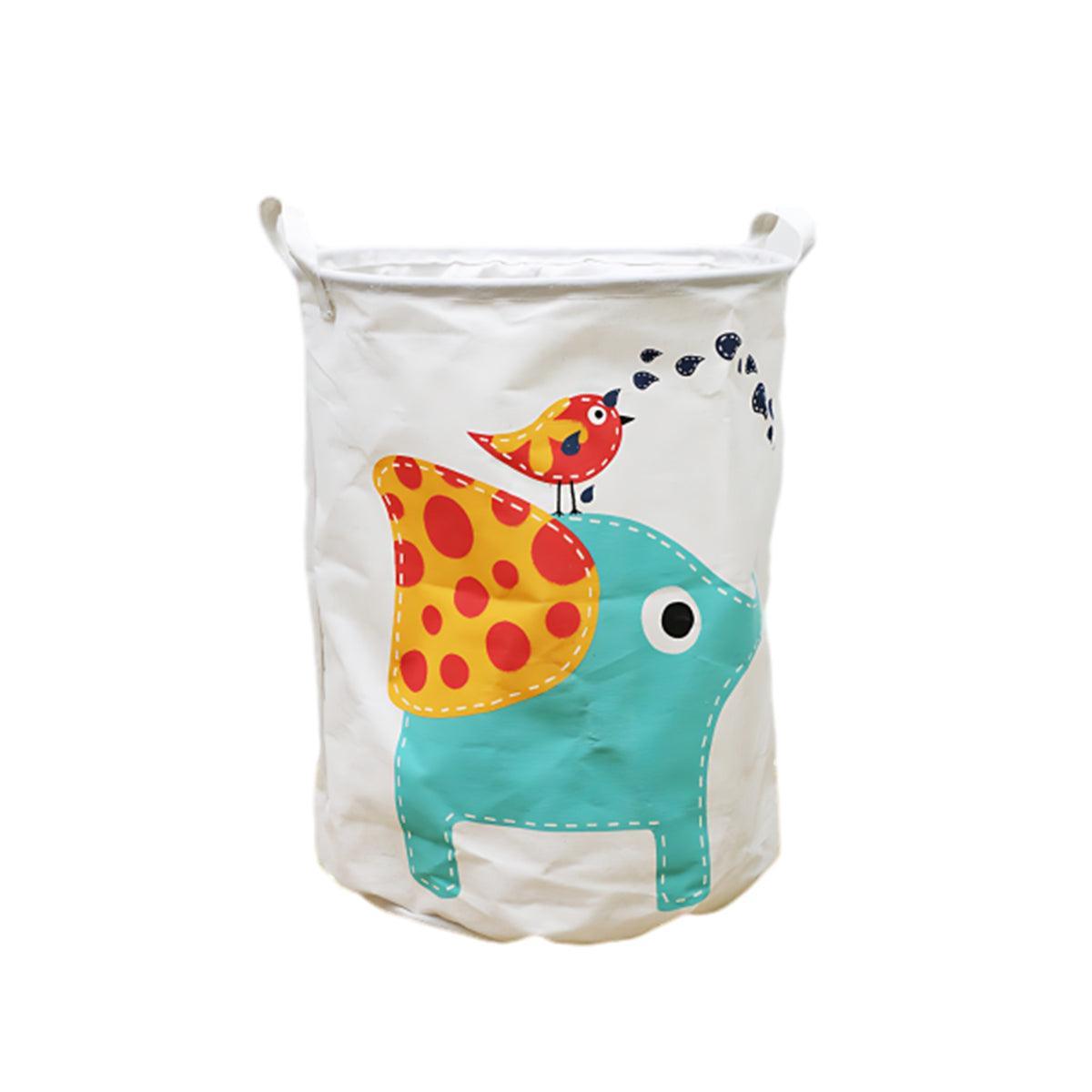 Collapsible Laundry Hamper Basket Storage Clothes Bag Washing Bin Toy Organiser - 07