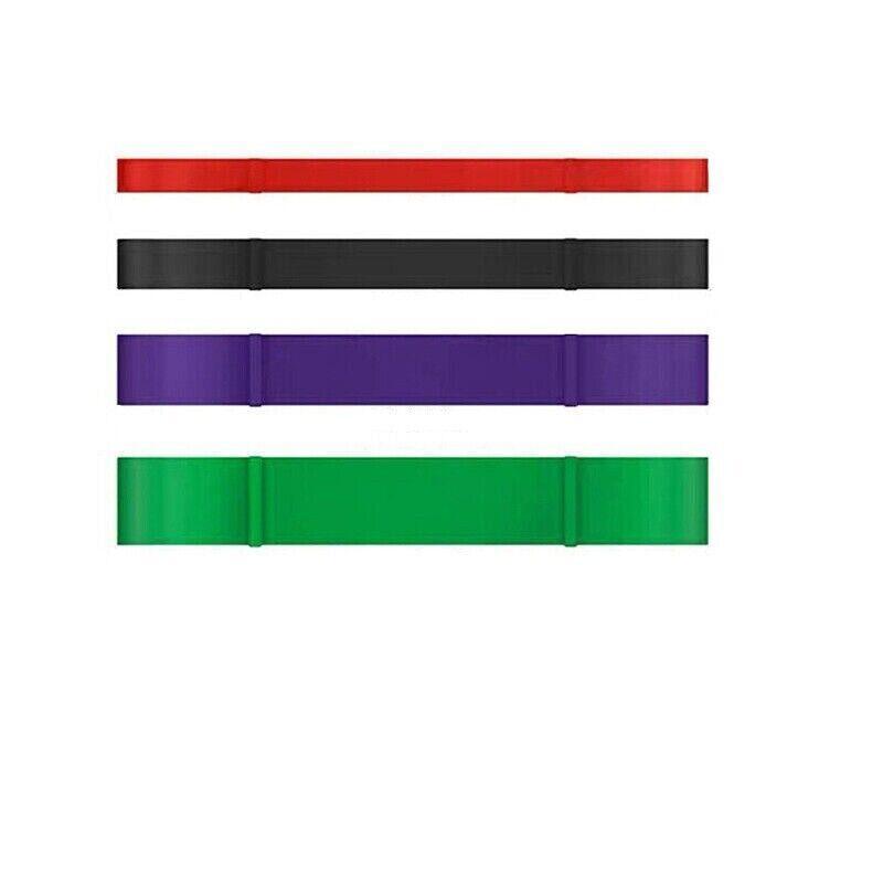 Heavy Duty Resistance Yoga Band Loop Exercise Fitness Workout Band Gym Band - Purple 35-85 lbs (32mm*2080mm)