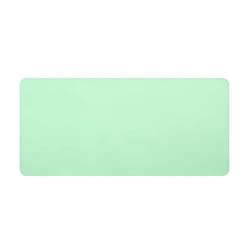 Large Leather Gaming Mouse Pad Waterproof Desk Keyboard Mat 120 x 60cm - Light Blue