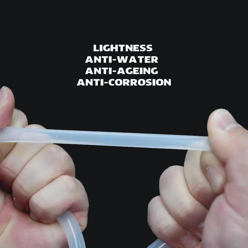 Food Grade Transparent Silicone Rubber Tube Hose Pipe Clear Beer Milk Soft 1M - 25*31mm