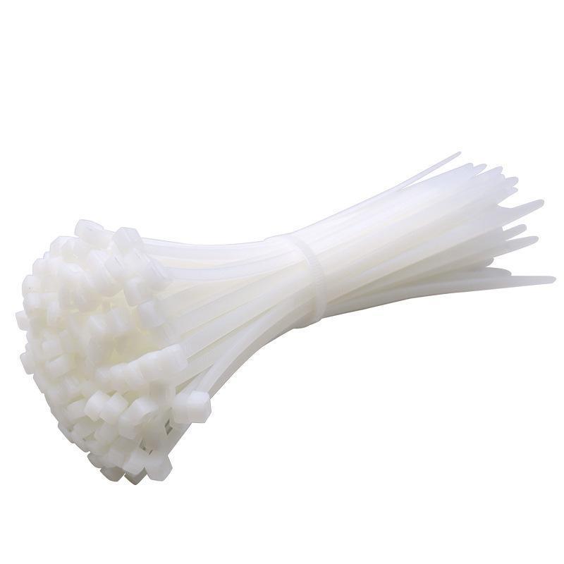 100X Cable Ties Zip Ties Nylon UV Stabilised Bulk White Cable Ties - 10*700mm White