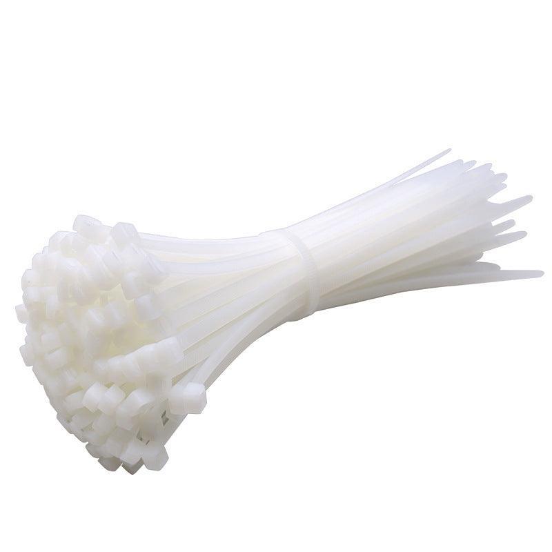 50X Cable Ties Zip Ties Nylon Uv Stabilised Black Cable Tie - 10*1200mm White