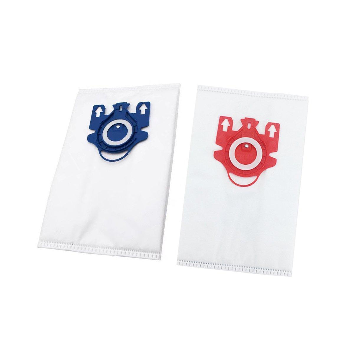 12x Vacuum Cleaner Bags for Miele 3D GN Complete C2 C3 S2 S5 S8 S5211 Models - Blue