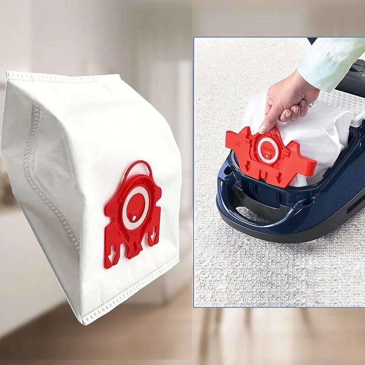 12x Vacuum Cleaner Bags for Miele 3D GN Complete C2 C3 S2 S5 S8 S5211 Models - Blue