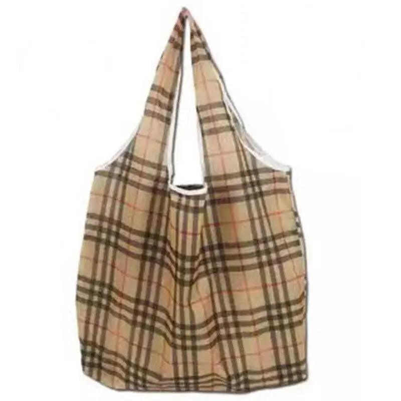 Reusable Foldable Light Waterproof Shopping Bags Carry bag Grocery Big - B-12